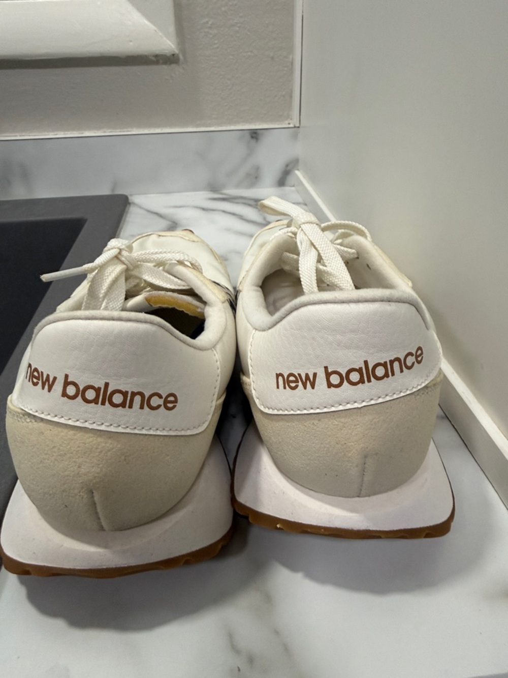 New Balance 237 Sea Salt Leopard Womens Size 10 Low Top Shoes Sneakers - Picture 6 of 10